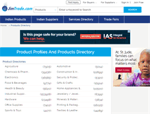 Tablet Screenshot of products.jimtrade.com